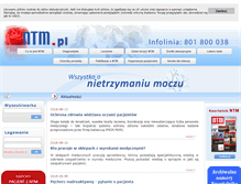Tablet Screenshot of ntm.pl